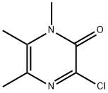 2-(1H)-吡嗪酮,3-氯-1,5,6-三甲基- 结构式