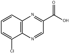 5-氯喹喔啉-2-羧酸 结构式