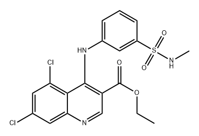 化合物 AURORA KINASE INHIBITOR-9 结构式
