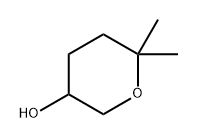 6,6-二甲基四氢2H吡喃-3-醇 结构式