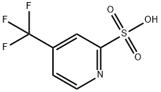 4-(三氟甲基)吡啶-2-磺酸 结构式