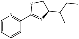 2-[(4R)-4,5-二氢-4-(1-甲基丙基)-2-噁唑基]吡啶 结构式