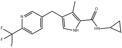 化合物 DSM502 结构式