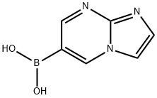 咪唑并[1,2-A]嘧啶-6-硼酸 结构式