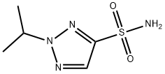 2-异丙基-2H-1,2,3-三唑-4-磺酰胺 结构式