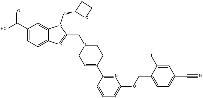 化合物 GLP-1R AGONIST 3 结构式