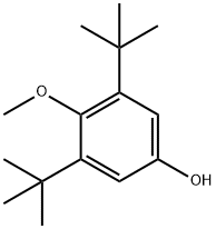 Phenol, 3,5-bis(1,1-dimethylethyl)-4-methoxy- 结构式