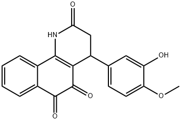 化合物 ANTITUMOR AGENT-57 结构式