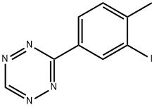3-(3-iodo-4-methylphenyl)-1,2,4,5-tetrazine 结构式