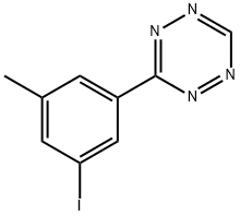 3-(3-iodo-5-methylphenyl)-1,2,4,5-tetrazine 结构式