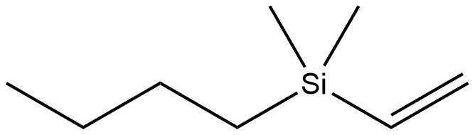 乙烯基丁基二甲基硅烷 结构式