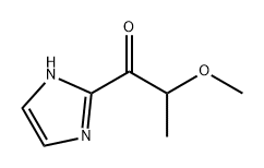 1-(1H-咪唑-2-基)-2-甲氧基丙烷-1-酮 结构式