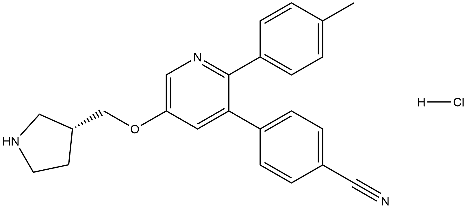 化合物 GSK 690 HYDROCHLORIDE 结构式