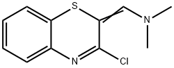 Methanamine, 1-(3-chloro-2H-1,4-benzothiazin-2-ylidene)-N,N-dimethyl- 结构式