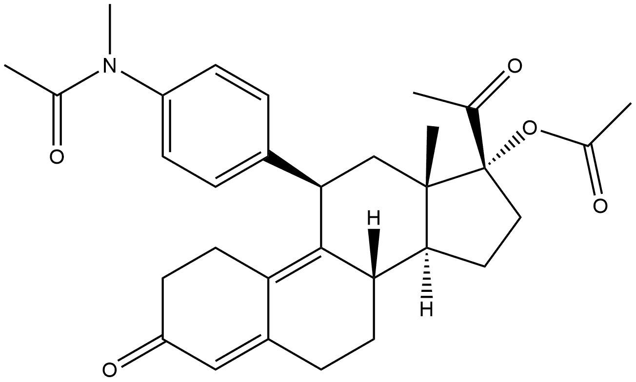 醋酸乌利司他杂质18 结构式