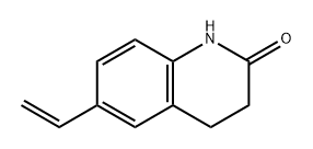 6-乙烯基-3,4-二氢喹啉-2(1H)-酮 结构式