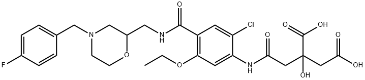 莫沙必利杂质4 结构式