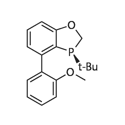 (S)-3-(叔丁基)-4-(2-甲氧基苯基)-2,3-二氢苯并[D][1,3]氧磷杂环戊二烯 结构式