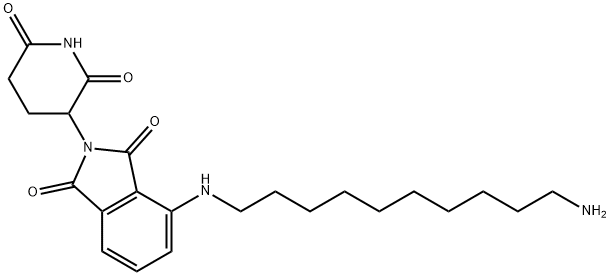 沙利度胺-4-氨基-癸胺 结构式