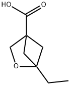 1-乙基-2-氧杂双环[2 . 1 . 1]己烷-4-羧酸 结构式