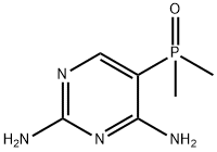 (2,4-二氨基嘧啶-5-基)二甲基氧化膦 结构式