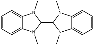 1H-Benzimidazole, 2-(1,3-dihydro-1,3-dimethyl-2H-benzimidazol-2-ylidene)-2,3-dihydro-1,3-dimethyl- 结构式