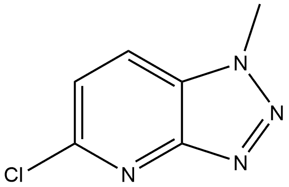 5-chloro-1-methyl-1H-[1,2,3]triazolo[4,5-b]pyridine 结构式