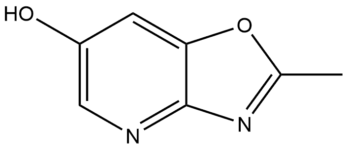 2-甲基噁唑并[4,5-B]吡啶-6-醇 结构式