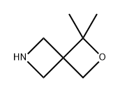 1,1-二甲基-2-氧杂-6-氮杂螺[3.3]庚烷 结构式