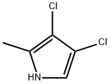 3,4-二氯-2-甲基1H吡咯 结构式