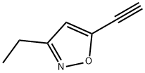 3-乙基-5-乙炔基异噁唑 结构式