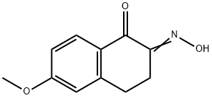 2-(Hydroxyimino)-6-methoxy-3,4-dihydronaphthalen-1(2H)-one 结构式