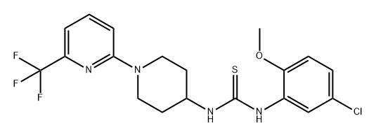 化合物USP8-IN-2 结构式