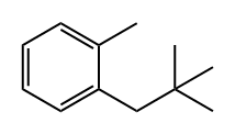 Benzene, 1-(2,2-dimethylpropyl)-2-methyl- 结构式