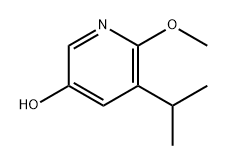 5-异丙基-6-甲氧基吡啶-3-醇 结构式