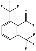 Benzoyl fluoride, 2,6-bis(trifluoromethyl)- 结构式
