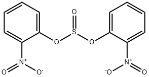 Sulfurous acid, bis(2-nitrophenyl) ester 结构式