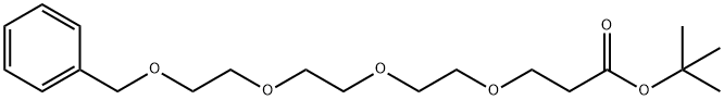 苄基-四聚乙二醇-叔丁酯 结构式