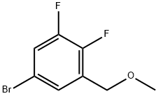 5-Bromo-1,2-difluoro-3-
(methoxymethyl)benzene 结构式