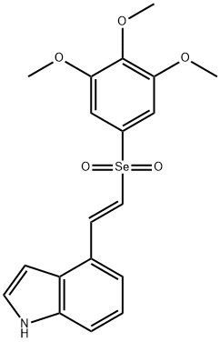 化合物 TUBULIN POLYMERIZATION-IN-9 结构式