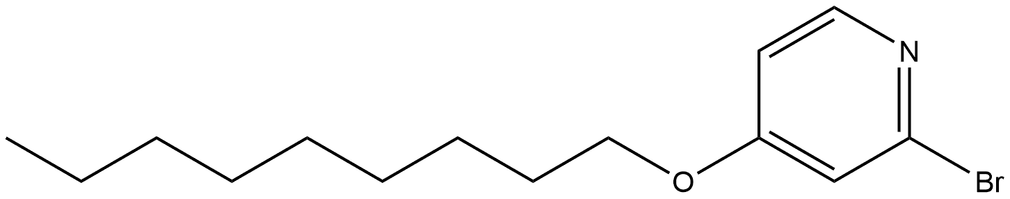 2-Bromo-4-(nonyloxy)pyridine 结构式