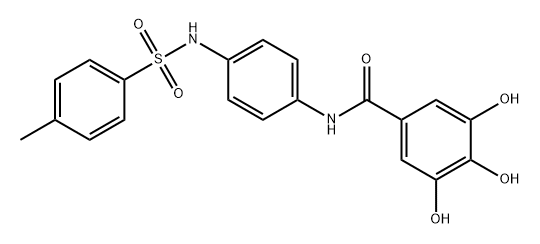 化合物 Α-SYNUCLEIN INHIBITOR 5 结构式