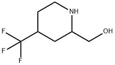 (4-Trifluoromethyl-piperidin-2-yl)-methanol 结构式