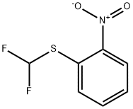 Benzene, 1-[(difluoromethyl)thio]-2-nitro- 结构式