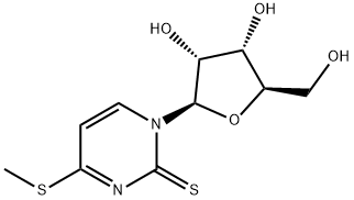 Uridine, 4-S-methyl-2,4-dithio- (9CI) 结构式