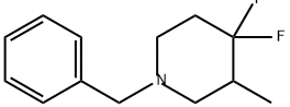 Piperidine, 4,4-difluoro-3-methyl-1-(phenylmethyl)- 结构式