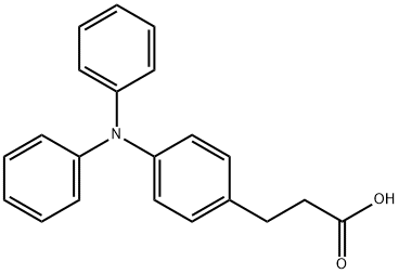 Benzenepropanoic acid, 4-(diphenylamino)- 结构式