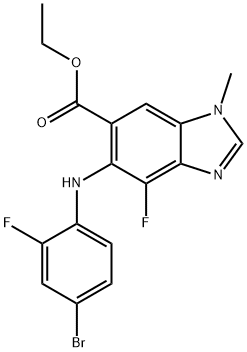 比尼替尼杂质6 结构式