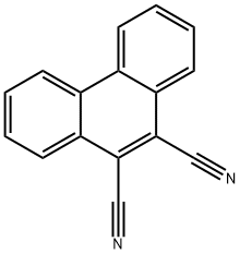 9,10-Phenanthrenedicarbonitrile 结构式