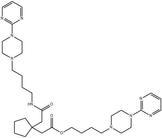 丁螺环酮EP杂质 结构式